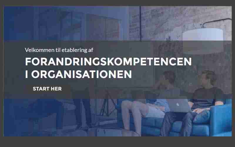 FORANDRINGSKOMPETENCEN I ORGANISATIONEN
