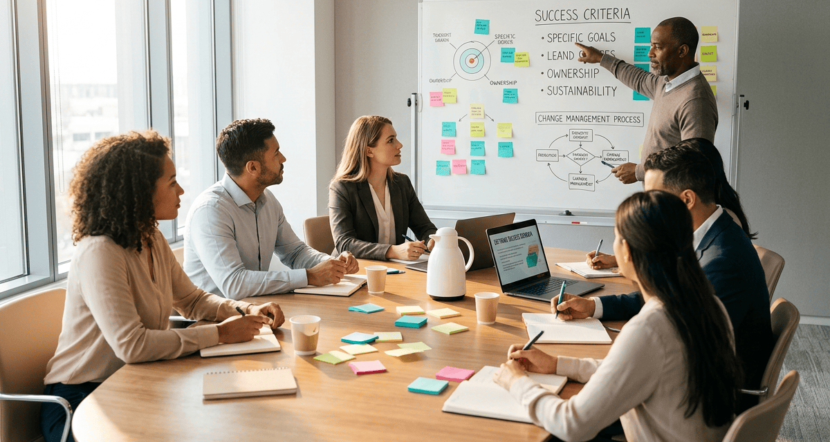 Succeskriterier forandringsledelse
